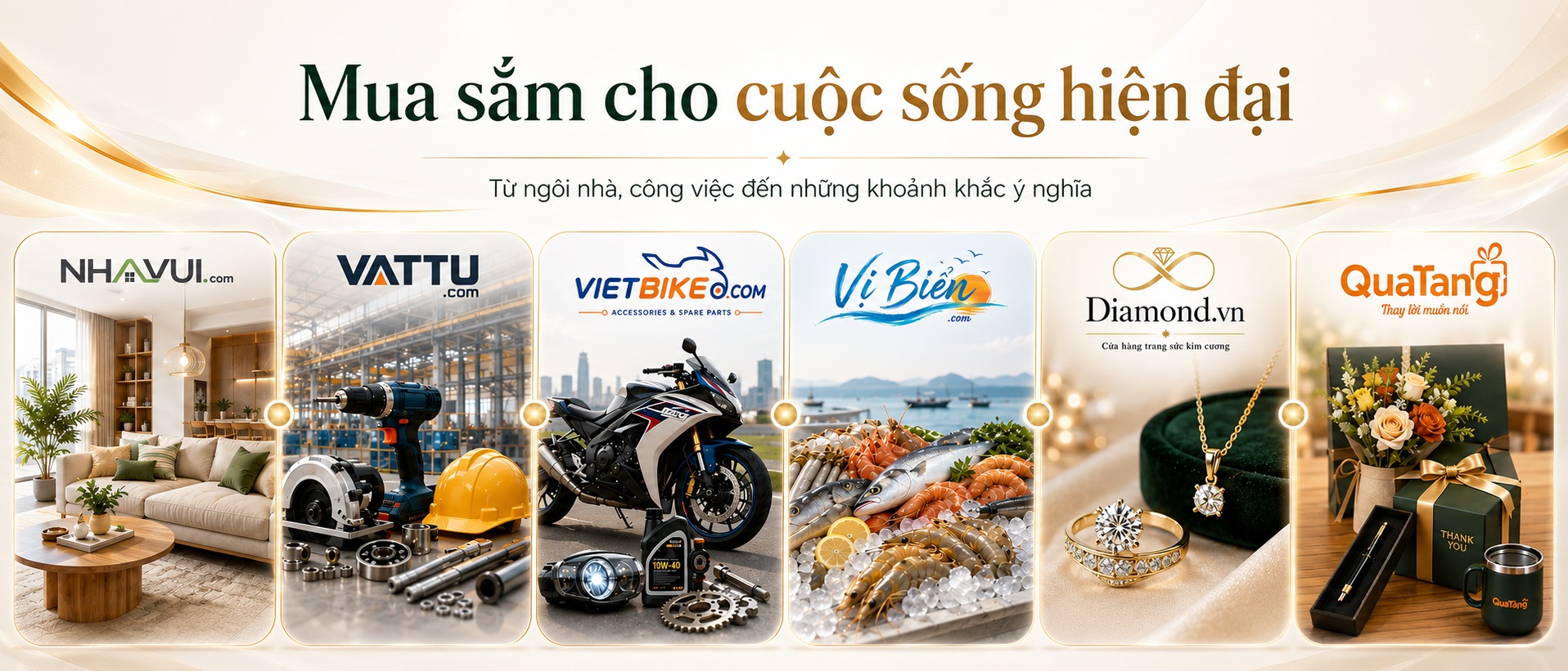 Mua sắm cho cuộc sống hiện đại